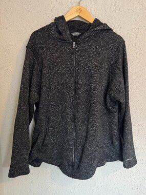 Gray Eddie Bauer Full Zip Hoodie
